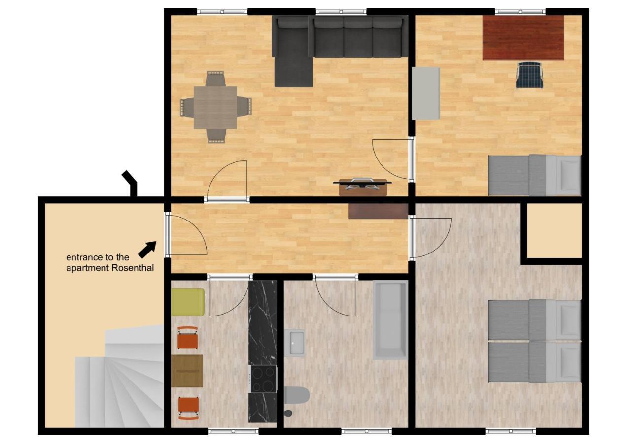 شقة Haus Barkhausen مونشاو المظهر الخارجي الصورة